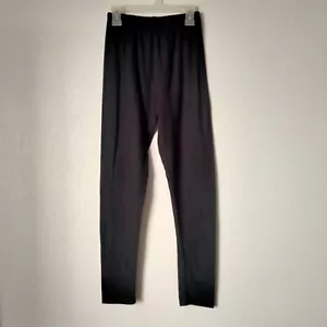 Rue 21 Womens Leggings One Size Black Solid Soft Skinny Mid Rise Lounge Casual - Picture 1 of 5