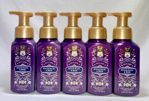 5 Sugar Plum & Rose Bath & Body Works Gentle Foaming Hand Soap 8.75 oz - Picture 1 of 1