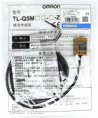OMRON TL-Q5MC1-Z Proximity Sensor Switch TLQ5MC1Z 10-30VDC 2m Cable 3D Printer • 9.95£