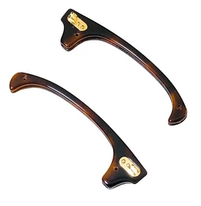 Ray Ban RB3016 Clubmaster Replacement Brown Tortoise Front Plastic Browbar 49 mm - Picture 1 of 12