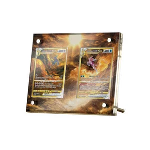 Dialga & Palkia - Pokémon Large Extended Artwork Protective Card Display Case - Picture 1 of 2