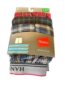 Ropa interior boxer Hanes Platinum Comfort Flex L/G 3 piezas niños - Imagen 1 de 6