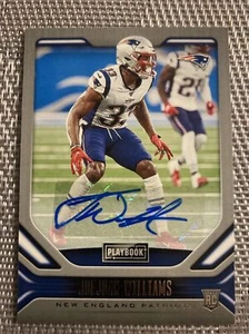 2019 PANINI PLAYBOOK JOEJUAN WILLIAMS AUTOGRAPH ROOKIE NEW ENGLAND PATRIOTS MINT - Picture 1 of 12
