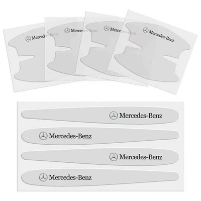 8PCS Car Accessories Door Handle Bowl Film Sticker Protector for Mercedes Benz - Image 1 of 2