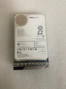 Dell WDVF4 20TB 7.2K 6Gbps 3.5'' SATA Hard Disk Drive HDD | with Tray - Afbeelding 1 van 3