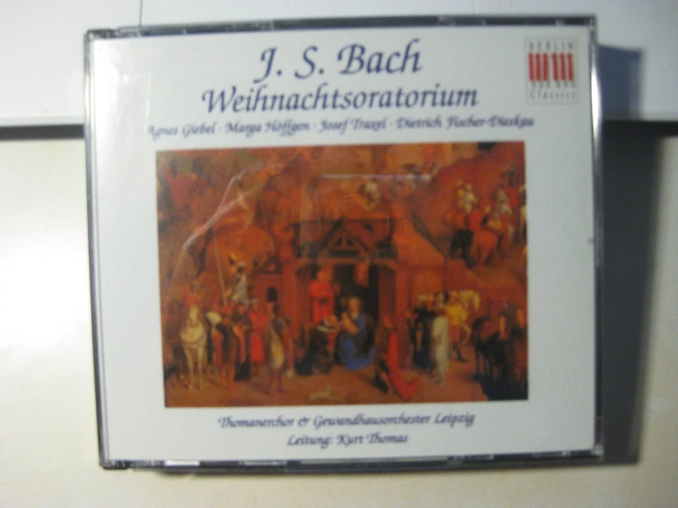 J. S. Bach – Weihnachtsoratorium / 3er CD (Berlin Classics ´62, ´94 / ~170´)  .. - Bild 1 von 1