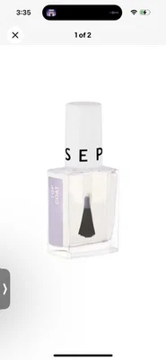 Tres nuevas Sephora uñas pulidas blanco limpio, rojo baya, capa superior transparente Foto 1 de 3