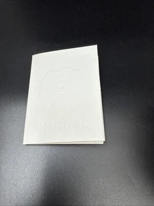 Original Chanel CAMELIA Booklet Receipt Holder Envelope NEW AUTHENTIC Never Used - Picture 1 of 5