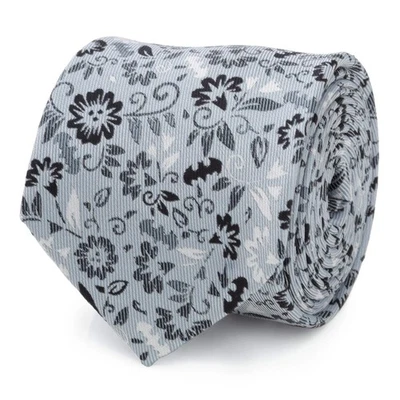 Corbata para hombre DC Batman estampada floral azul Foto 1 de 4