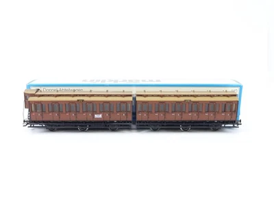 Märklin H0 4208 Personenwagen Doppel-Abteilwagen 3. Klasse 3796/3797 K.P.E.V. - Bild 1 von 4