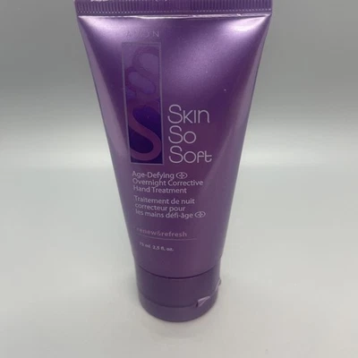 Tratamiento correctivo de manos durante la noche Avon Skin So Soft antiedad 2,5 oz. Foto 1 de 2