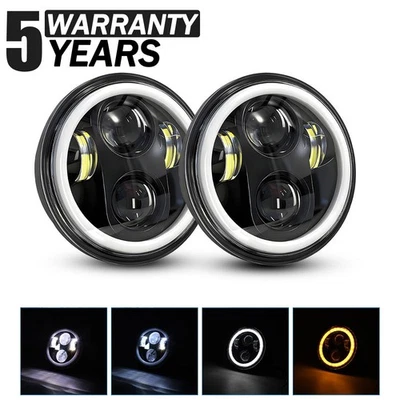 Faro proyector LED haz alto/bajo 1000000LM para Dodge R400 1974 5-3/4" 5,75" Foto 1 de 4