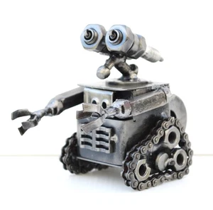 One Of A Kind Christmas Gift, Wall E Scrap metal sculpture, Cool Birthday gift - Picture 1 of 15