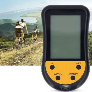 Digital Altimeter Multifunctional LCD Backlit Display Portable Compass Altimeter - Picture 1 of 12