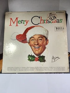 BING CROSBY Merry Christmas Vinyl LP in SHRINK record VG+ R88 - Picture 1 of 2