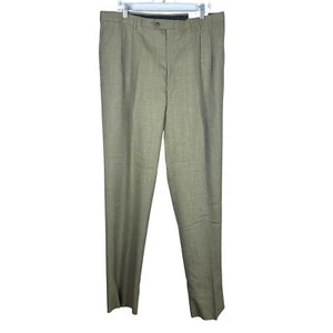 Austin Reed NWT Men's Dress Pants Brown/Beige Raw Hem for Tailoring Size 38R - Picture 1 of 7