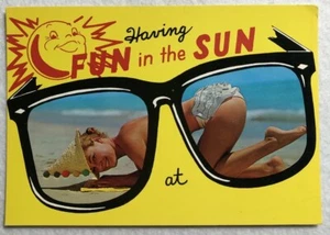 Having Fun In The Sun Jamaica Postcard (F1) - Imagen 1 de 2