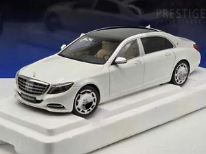 AUTOart Mercedes Benz Maybach S-Class S600 White 76291 1:18 Scale - New - Picture 1 of 19