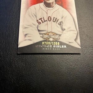 Btt 2009 Topps Triple threads/1350 #24 George Sisler, St. Louis Browns - Picture 1 of 3