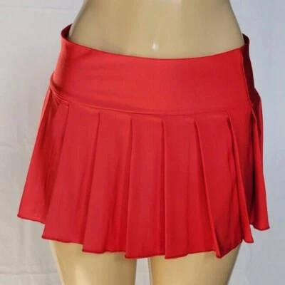 Falda MICRO MINI Spandex Plisada a Cuadros (San Valentín) Foto 1 de 4