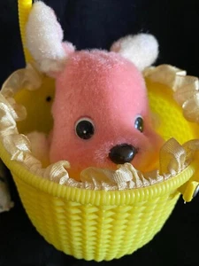 Años 60 ALPS Wind Up Toy Peek-A-Boo Bunny 7"T Caja Original Pops Chirridos Llave trasera - Imagen 1 de 9