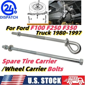 Spare Tire&Wheel Carrier Bolts Hardware For 80-97 Ford F350 F250 F100 Truck - Picture 1 of 7