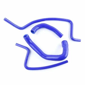 Blue Silicone Radiator Heater Hose Kit For 1997-2001 98 99 Jeep Wrangler TJ 4.0L - Imagen 1 de 7