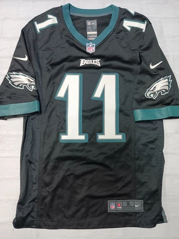 NIKE NFL Philadelphia Eagles Jersey 11 Wentz in Black Size S Cover