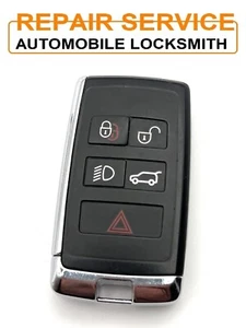 Servicio de reparación para Jaguar F-Pace 5 botones Smart Key Fob 2018 2019 2020 2021 2022 - Imagen 1 de 1
