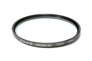High Quality Kood Glass 72mm Starburst x6 Filter Made in Japan Star 6 - Picture 1 of 1