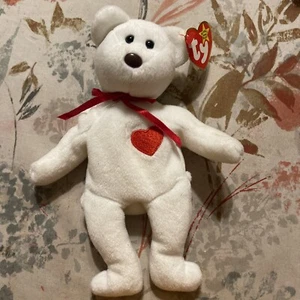 Extremely Rare! 1st  VALENTINO 1994 TY INC Beanie Baby style 4058 poem tag PVC  - Picture 1 of 12