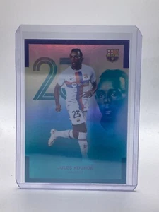 JUEGO DE EQUIPO TOPPS BARCELONA 2022/23 PARALELO JULES KOUNDE 105/175 - Imagen 1 de 2
