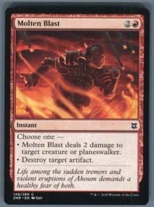 Magic the Gathering MTG Zendikar Rising Molten Blast #149 - Picture 1 of 2