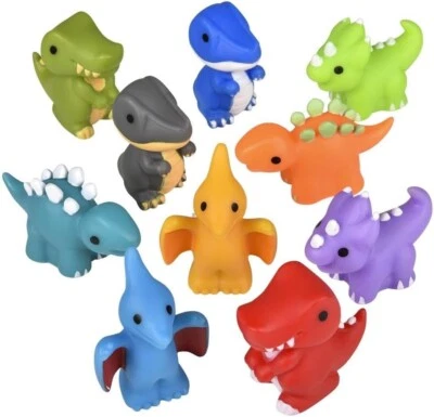 Dinosaurios de goma de 2" - Surtido de 10 piezas Foto 1 de 4