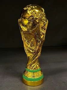 Ronaldinho Signed Replica World Cup Trophy Brazil Soccer PSA AO17252 - Picture 1 of 6