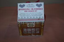 San Francisco Soap Company Sparkling Cranberry Mini Shower Set NEW n Box Gift it