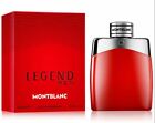 Legend Red By Montblanc Eau De Parfum 3.4Oz / 100Ml Spray New With Box
