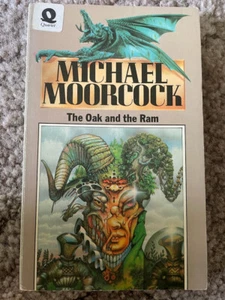 THE OAK AND THE RAM Michael Moorcock 1976 Quartet (UK) PB SIGNED ON TITLE PAGE - Picture 1 of 7