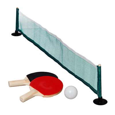 Best Sporting Mini Tischtennis PING PONG Set 2 Mini TT Schläger Ball und Netz
