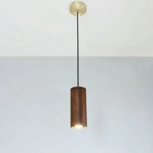 Holz Deckenlampe Exklusiv Industrielle Schirm Licht Geeignet für Alle Zimmer - Bild 1 von 3