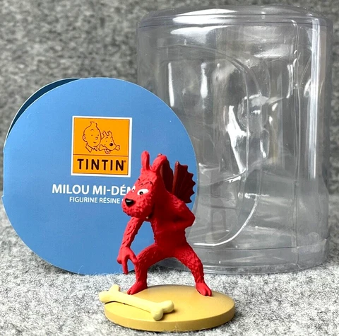 Tintin Figurine Moulinsart 42236: Devil Snowy: Tibet 5cm Officielle Figure 51 Cover