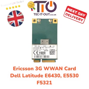 Ericsson F5321 3g WWAN Card, Dell Latitude E5530 E6430 - VNJRG - Picture 1 of 4