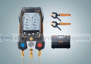 Testo 550s Smart Kit Digital Manifold wireless clamp temperature probe 0564 5502 - Picture 1 of 8