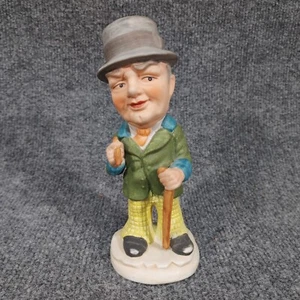 VINTAGE W.C. FIELDS ROYAL CROWN PORCELAIN FIGURINE FIGURE 7" STATUE CHALKWARE - Picture 1 of 8