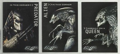 2004 Aliens vs. Predator (Inkworks) BOX LOADER Complete Set of 3 Cards (BL1-BL3) - Image 1 of 2