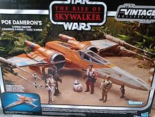 Star Wars Vintage Collection Poe Dameron   s X-Wing Fighter The Rise Of Skywalker