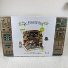 Miniature House Dollhouse Library Rolife Sam’s Study DIY Kit Bookstore BRAND NEW