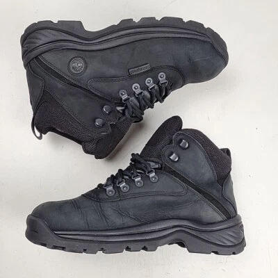 Timberland White Ledge Waterproof Mid Hiking Boots Black A2ETR Women's Size 8.5 - Image 1 of 4