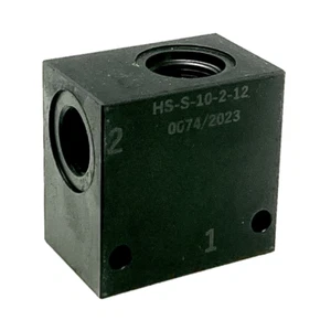Colector Para Válvulas De Poppet, 1/2" BSPP, Cavidad C035, 7/8"-14UNF, Ø15.87mm - Imagen 1 de 1