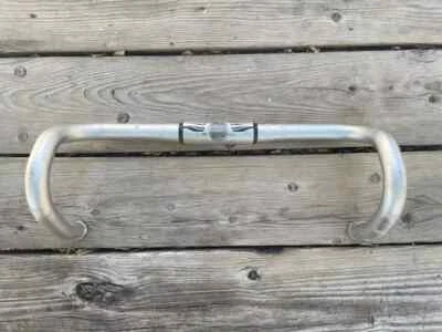 Specialized Zertz Road Bike Handlebar Drop Bar Silver 31.8mm 40cm 70mm 132mm - Image 1 of 3